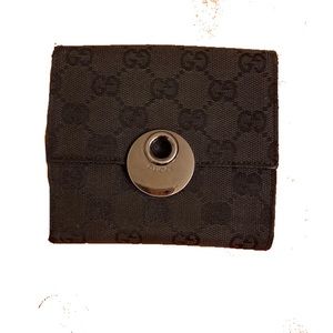 Gucci Monogram Canvas wallet